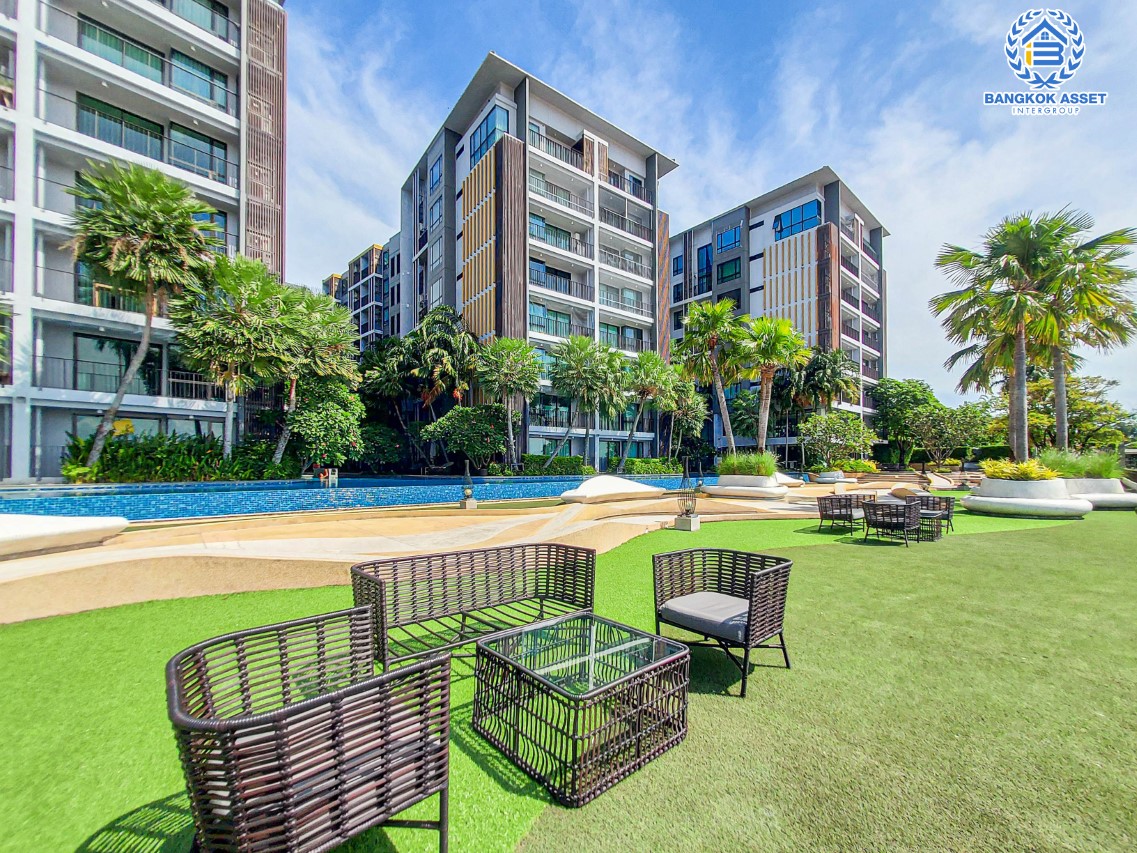 คอนโดมิเนียมมือสอง โครงการ เมโทรลักซ์ ริเวอร์ฟร้อนท์ รัตนาธิเบศร์ พื้นที่ใช้สอย 67.43 ตร.ว. ฟังก์ชัน 2 ห้องนอน 2 ห้องน้ำ ฟรี! เครื่องปรับอากาศ 3 เครื่อง ภายในสวยพร้อมเข้าอยู่ สิ่งอำนวยความสะดวกครบครัน ตั้งบนทำเลดี เชื่อมต่อถนนรัตนาธิเบศร์, ถนนราชพฤกษ์ ใกล้รถไฟฟ้าสายสีม่วง "สถานีไทรม้า" และจุดขึ้นทางด่วน "งามวงศ์วาน"